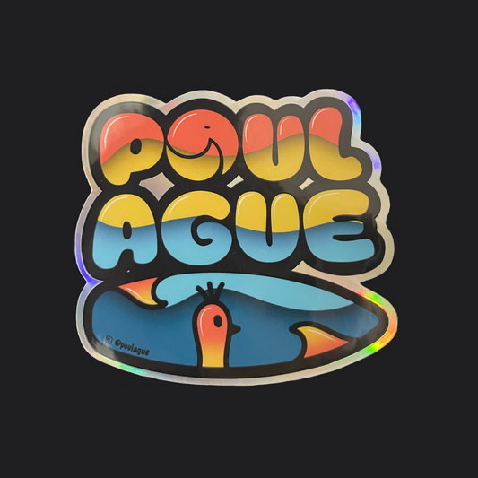 Sticker "Poulet à la mer !"